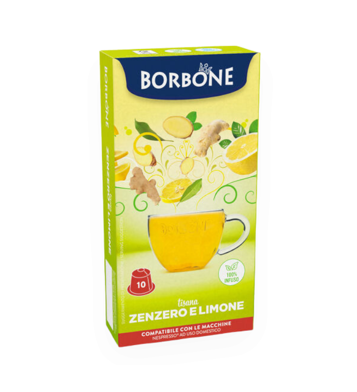 Borbone Tisana Zenzero e Limone Nespresso
