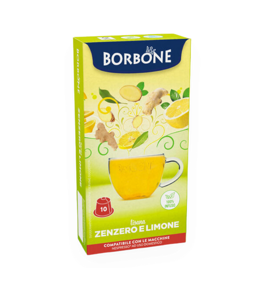 Borbone Tisana Zenzero e Limone Nespresso